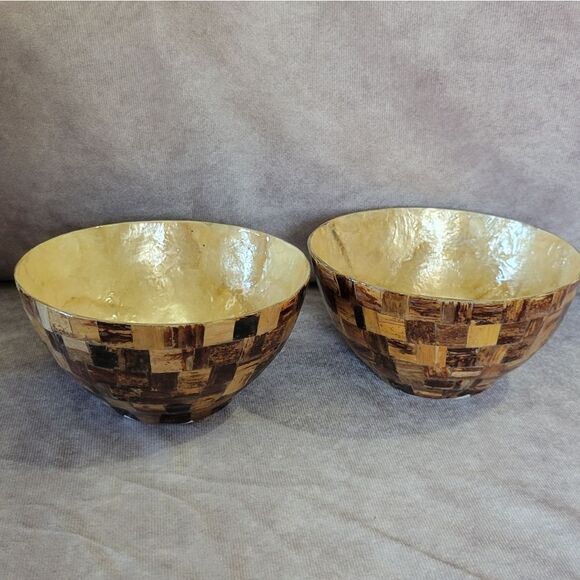 Capiz Shell Bowls - Picture 9 of 12